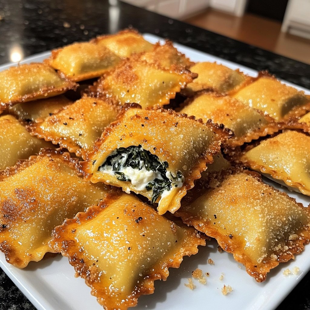 Crispy Ravioli Appetizer